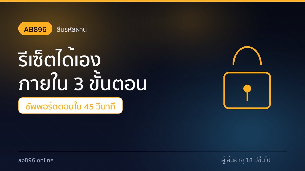 ตัวอย่างข้อความแจ้งเตือนเมื่อล็อกอิน AB896 ไม่สำเร็จและวิธีแก้